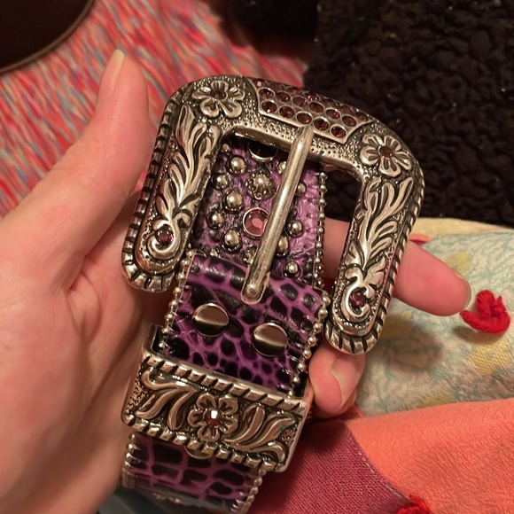 B.B. Simon Trojan Purple belt - Picture 2 of 4